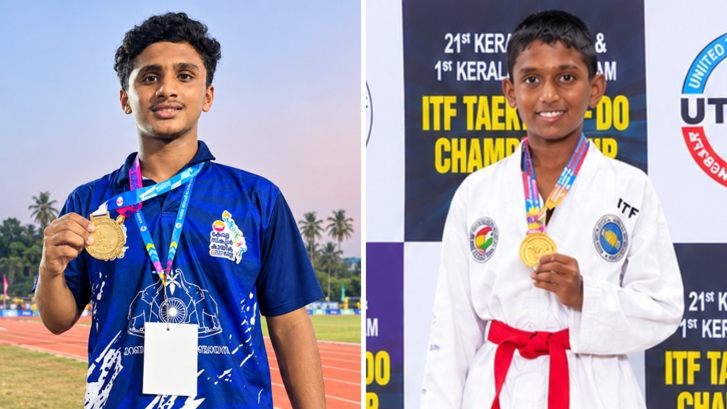 Abdul Hadi and Rabeeuzzaman Win Gold Medals in State-Level Championships
